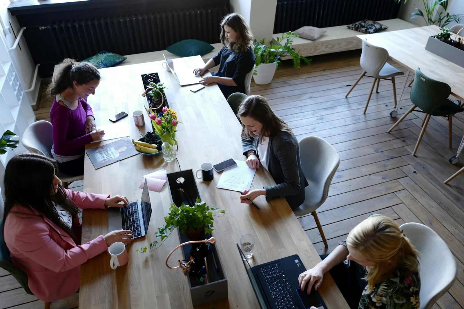 Arbeidsplass i et kontorfellesskap
