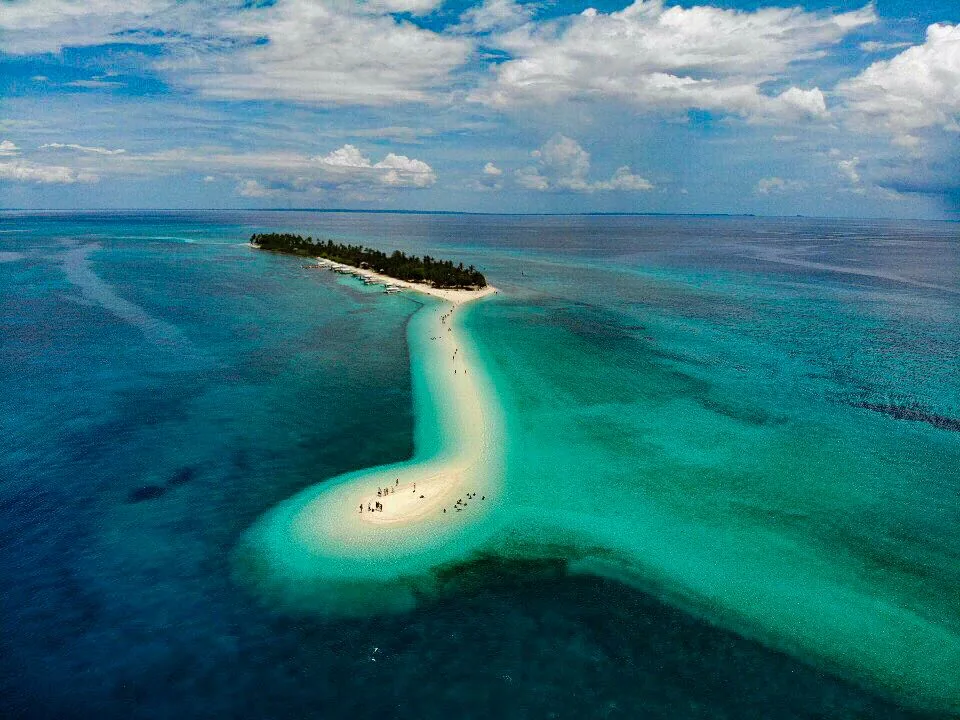 Sandtangen på Kalanggaman