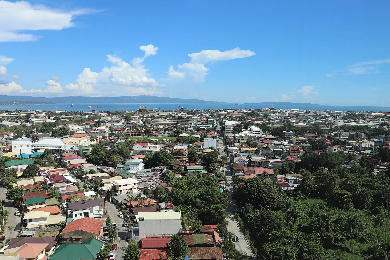 Davao City på Mindanao