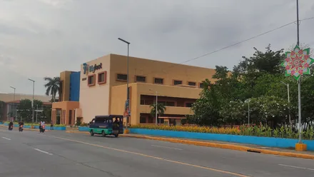 Jeepney i en gate i Cebu City