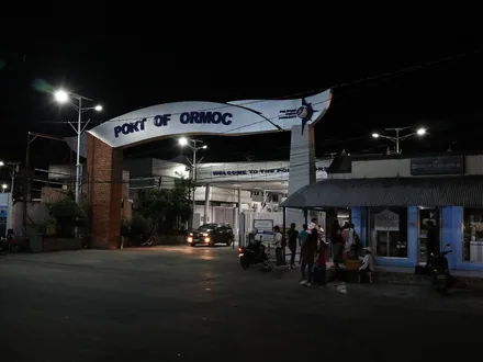 Havnen i Ormoc på Leyte